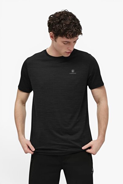 lumberjack 6m Mb Ct1328 Mln T-Sh 6Fx Men's Black T-Shirt - 102202981