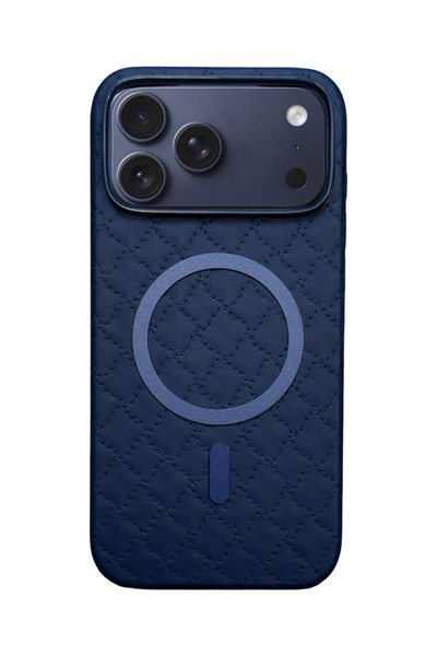 İPhone 17 Pro Uyumlu Kapitone Desenli Telefon Kılıfı