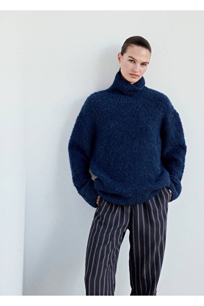 MANGO Woman Balıkçı yaka kazak