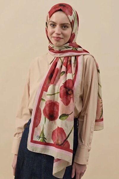 Modakaşmir Ferret Pattern Bamboo Shawl