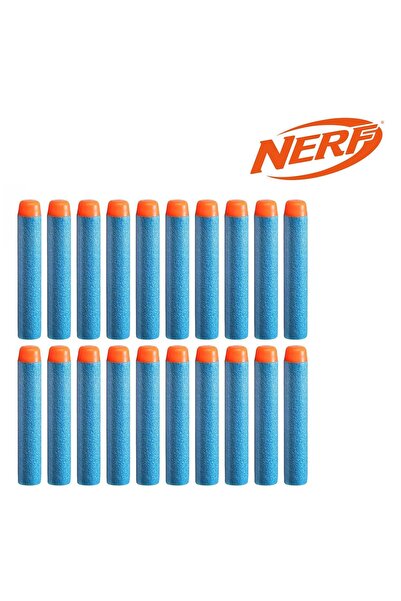 Nerf Rezervă Elite 2.0 - 20 săgeți din spumă albastre cu vârfuri portocalii