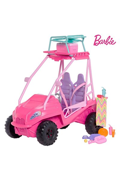 mattel Barbie Detectivi de Plajă Set de joacă Ultimate Beach Buggy cu Accesorii
