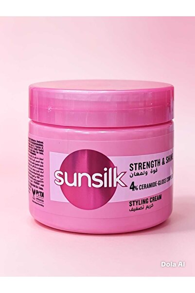 Sunsilk كريم تصفيف الشعر صانسيلك - قوة ولمعان