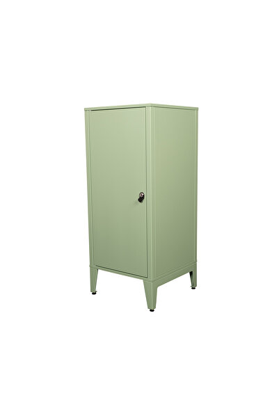 ALFAFONET Ziglat 1110 Serisi Kilitli Metal Home Office Dolabı Metal Kapaklı Y...