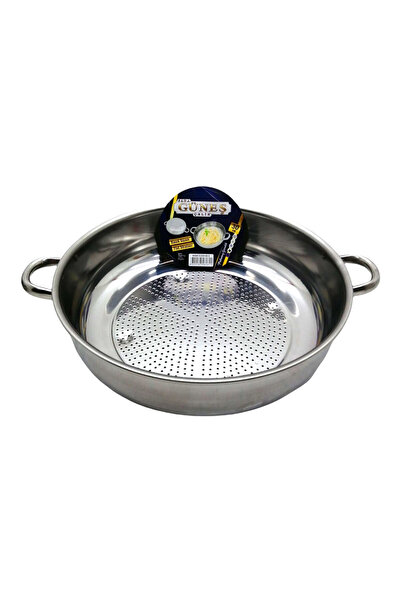 OSKA GLOBAL No-3 - 30cm Flat Metal Strainer