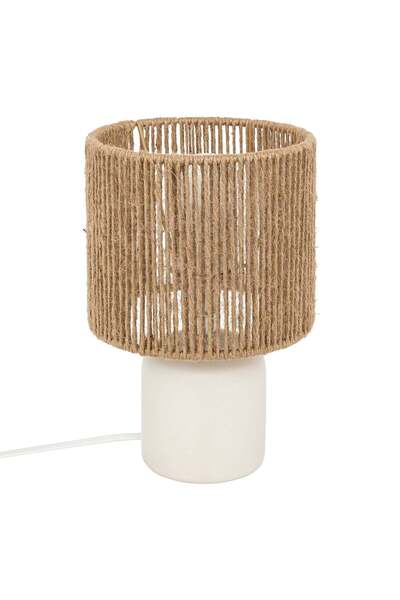 Atmosphera Lampă de birou "Koby" - Albă, H.24 cm