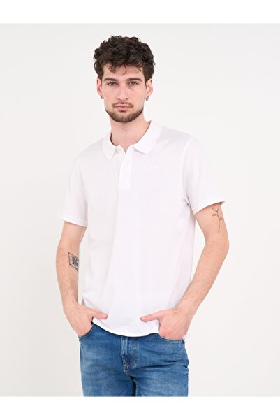 Timeout - Tricou barbat polo de culoare uniforma cu logo