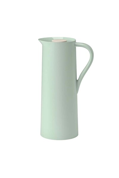 None BEHÖVD Vacuum flask, light green/beige, 1 l
