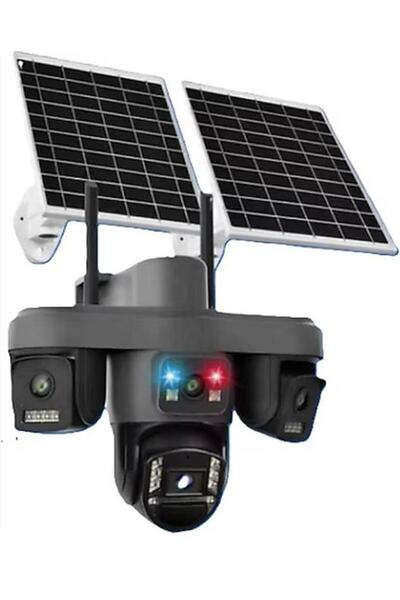 O-KAM OKam OK-S-335 Premium AOV 4G 4 Lens Solar Ptz Kamera