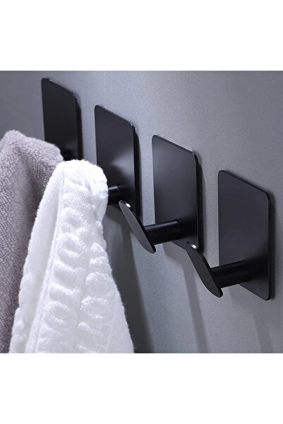 STARSTAR No-drill towel racks/towel hooks, set of 8, stainless steel bathroom...