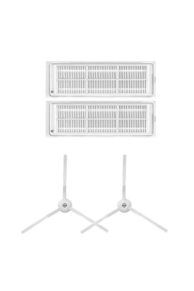 LİN GRUP Set de 4 piese de schimb compatibile cu aspiratorul robot Xiaomi Vac...