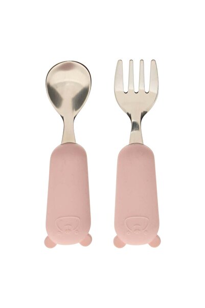 Atmosphera for kids Set tacâmuri pentru copii  "Yum " - 2 piese, Roz