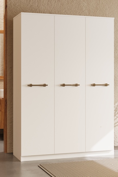 Metalia GM 1009 MADRİD 3 KAPAKLI YÜKLÜK,YORGAN YASTIK DOLABI, ÇOK AMAÇLI DOLAP