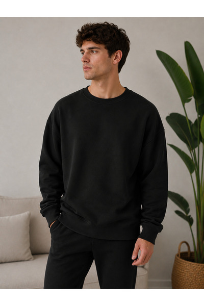 herkesemoda Seasonal Crew Neck Sweatshirt