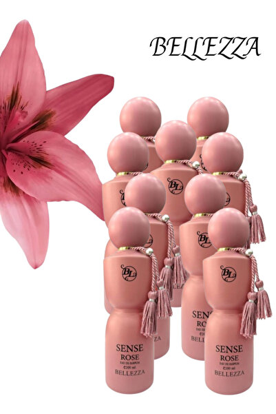 Bellezza 9 قطع من عطر سنس روز 200 مل