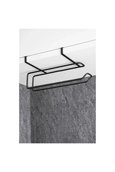 Genel Markalar Metal Mat Siyah Kağıt Havluluk Askı