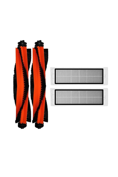 LİN GRUP Set de 4 piese de schimb compatibile cu aspiratorul robot Xiaomi X20...