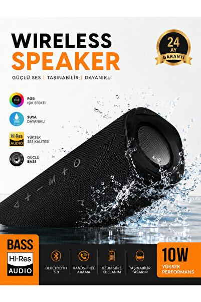 Genel Markalar Kablosuz Bluetooth Hoparlör Taşınabilir Wireless Speaker IPX5 ...