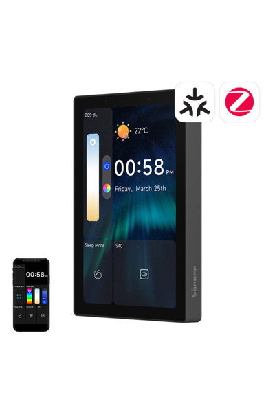 Sonoff Panou de control Wifi Bluetooth Zigbee Matter Nspanel Pro 120