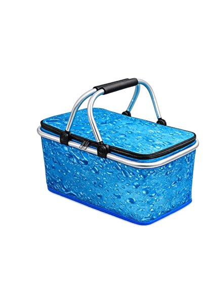 OEM Coș termoizolant cu cadru din aluminiu, pliabil, pentru picnic și cumpără...