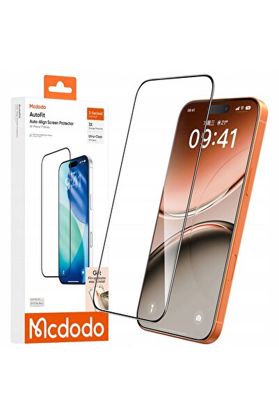 Mcdodo Sticlă securizată Autofit, sticlă rezistentă pentru husa iPhone 17 Pro...