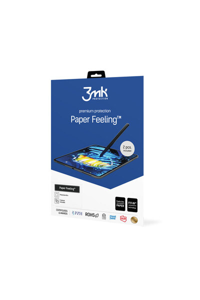 3MK Folie pentru iPad Pro 12.9 Gen. 3 4 5 6, cu aspect de hârtie, mată, pentr...