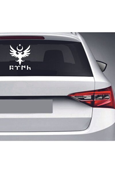 Hediyeni Al Eagle Double Headed Turkish Written Sticker Vehicle, Car, Motorcy...