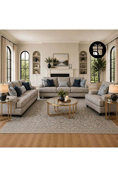 Ashley Furniture طقم أريكة تايت-روب مورين مع طاولة ميلوتون مجانية (مجموعة من ...