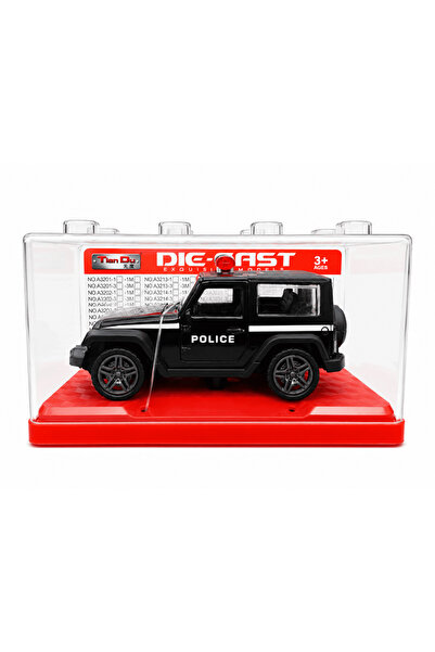 Tian Du 1:32 Scale Diecast Metal Car Model with Acrylic Display Box - Pull Ba...