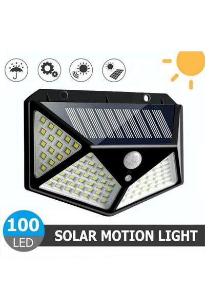 Choice4 1 Pack 1/2/4Pcs 100 LED Solar Wall Lights Outdoor Solar Lamp Motion S...