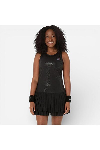 Asics MATCH DRESS NIGHT ENERGY Kadın Siyah Elbise 2042A386-001