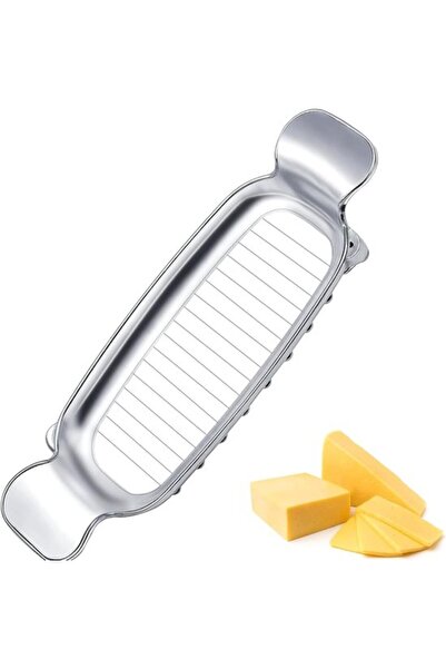 STARSTAR Stainless Steel Butter & Cheese Slicer with Ergonomic Handle - Dishw...