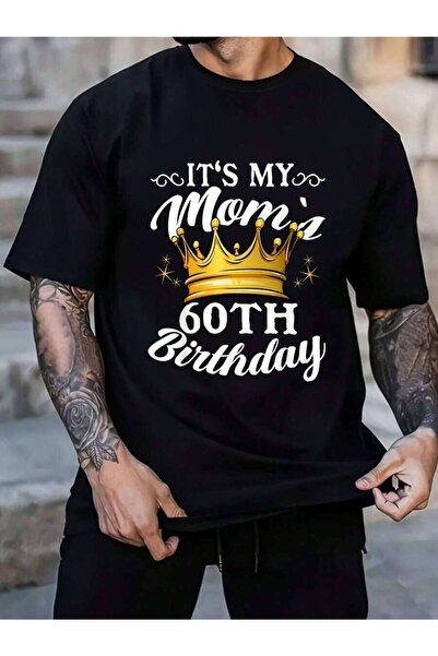 NOURAM Women'S & Unisex It'S My Mom'S 60th T-Shirt| Funny Birthday Party Outf...