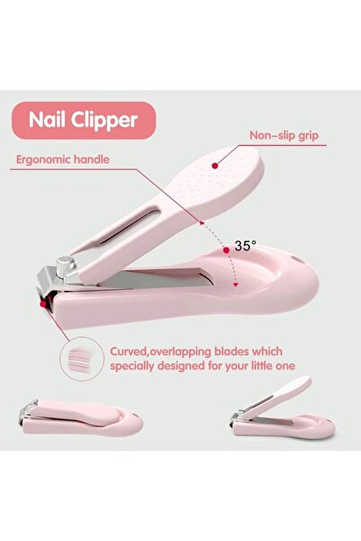 STARSTAR 4-in-1 Baby Manicure Set with Nail Clippers, Scissors, File, and Twe...