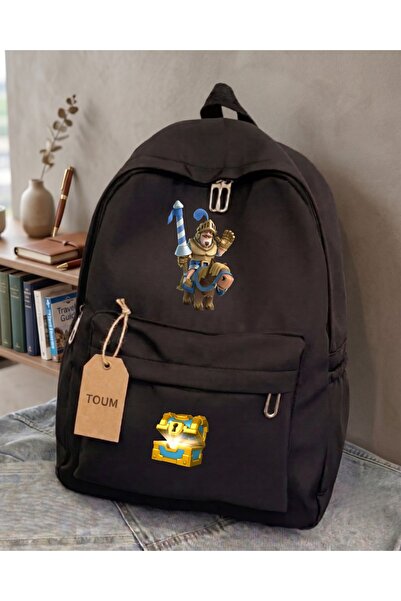 Toum Clash of Royale School, Dershane, Course Backpack