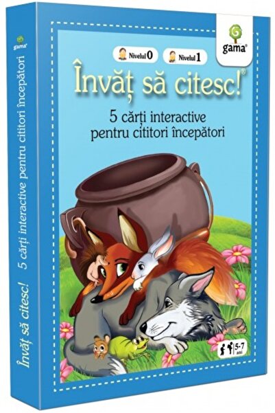Gama Pachet Invat sa citesc pentru cititori incepatori Vol.2