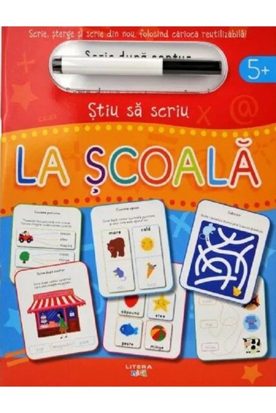 Litera Stiu sa scriu. La scoala - Mel Plehov