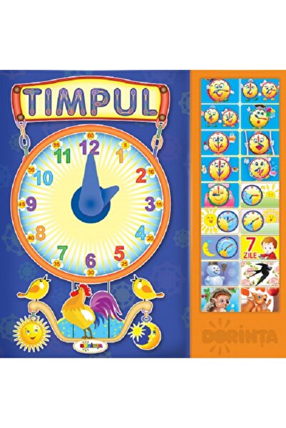Dorinta Carte cu sunete: Timpul + poezii - Inesa Tautu