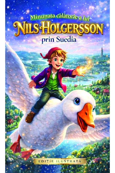 Regis Minunata calatorie a lui Nils Holgersson prin Suedia - Selma Lagerlof