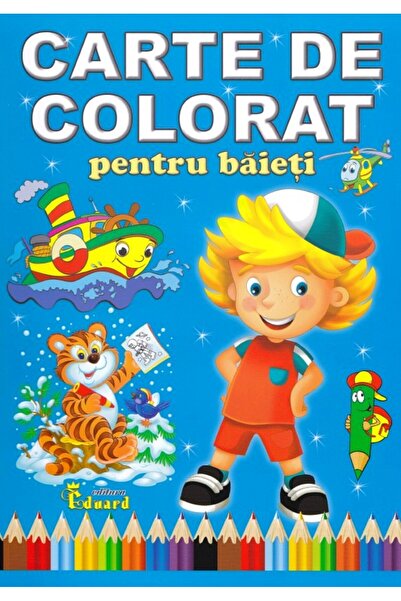 Eduard Carte de colorat pentru baieti