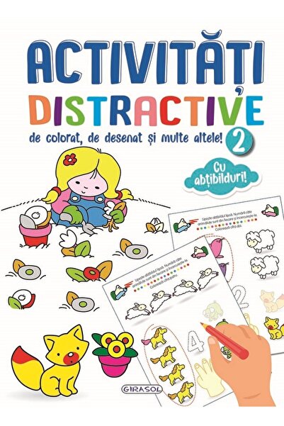 GIRASOL Activitati distractive de colorat, de desenat si multe altele! 2