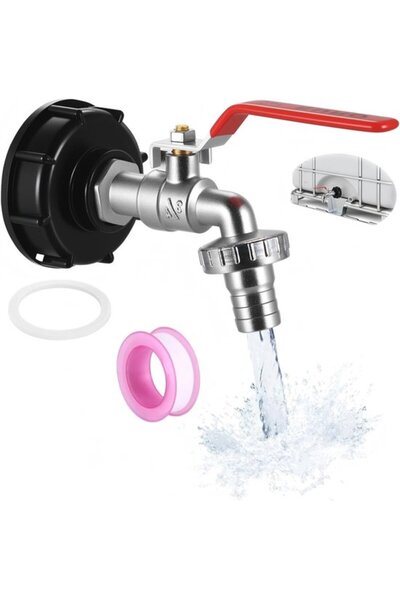 OEM Adaptor pentru rezervor IBC S60x6 la 3/4 inch pentru rezervor de apă și b...