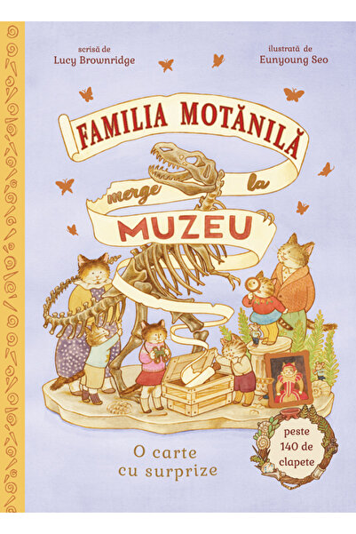 Didactica Publishing House Familia Motanila merge la muzeu - Lucy Brownridge