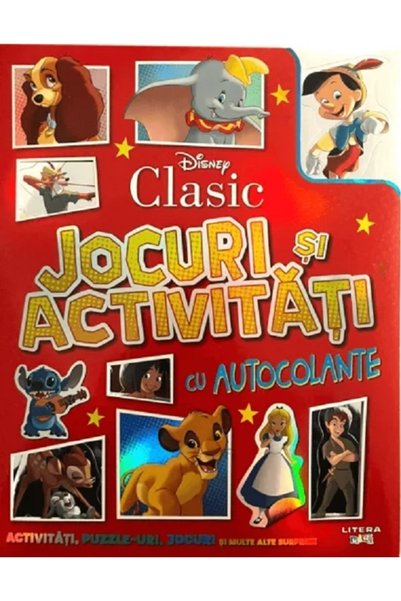 Litera Jocuri si activitati cu autocolante