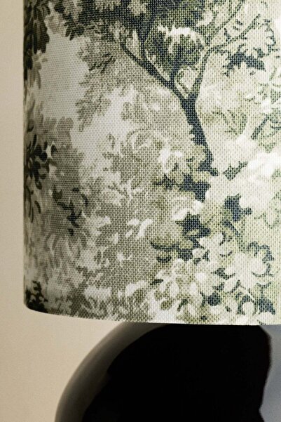 H&M Patterned drum lampshade