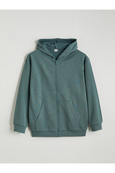 LC Waikiki Boys' Hooded Zip-Up Sweatshirt
