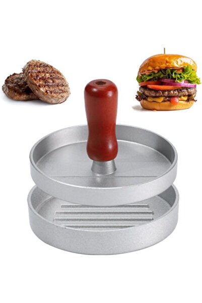 STARSTAR Cast Aluminum Burger Press Burger Press Non-Stick Burger Press High ...