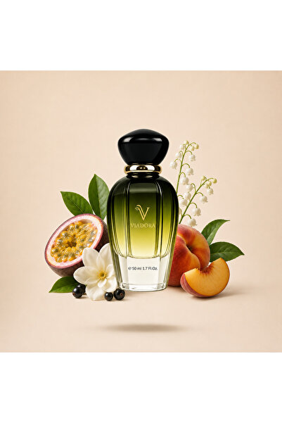 ViaDora N212 Şeftali ve Vanilya Unisex Parfümü - 50 ml Eau De Parfum