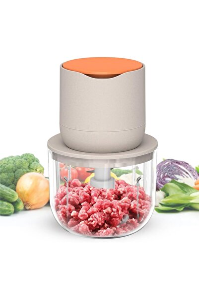 STARSTAR 600ml Wireless Electric Food Processor, Portable Chopper & Blender f...