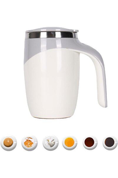 STARSTAR 400ml Fully Automatic Stainless Steel Mixing Cup - White